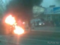 Пожарная машина ПЛАМЕНЕМ обьята 3 декабря в Анапе!!!