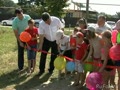 17 июля в хуторе Оазис Новодмитриевского сельского поселения состоялось торжественное открытие детской игровой площадки